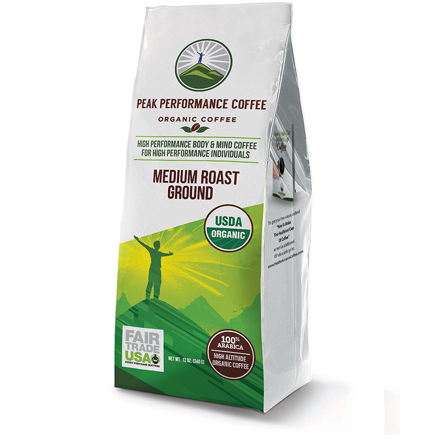 Coffee - Organic High Altitude Coffee (Medium Roast Ground)