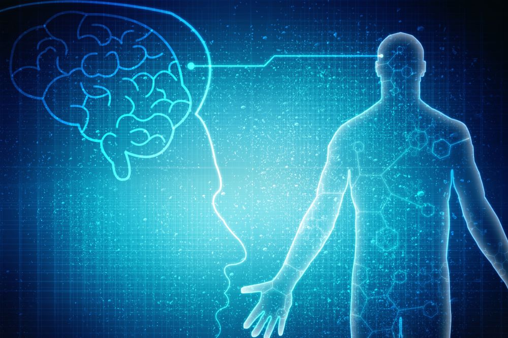 Animated Image Of Man And Brain