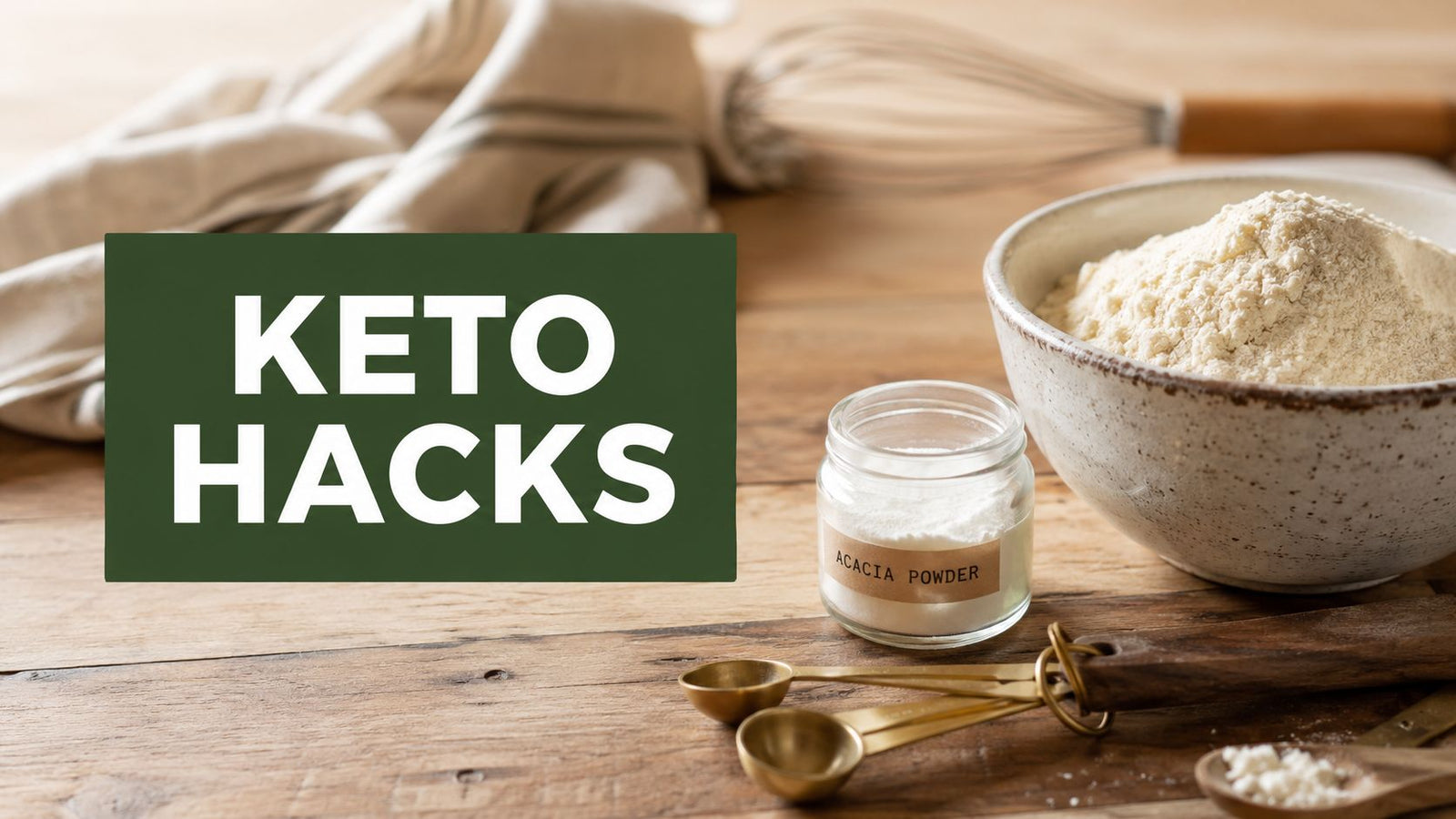 Top 10 Hacks for Flawless Keto Baking with Acacia Powder