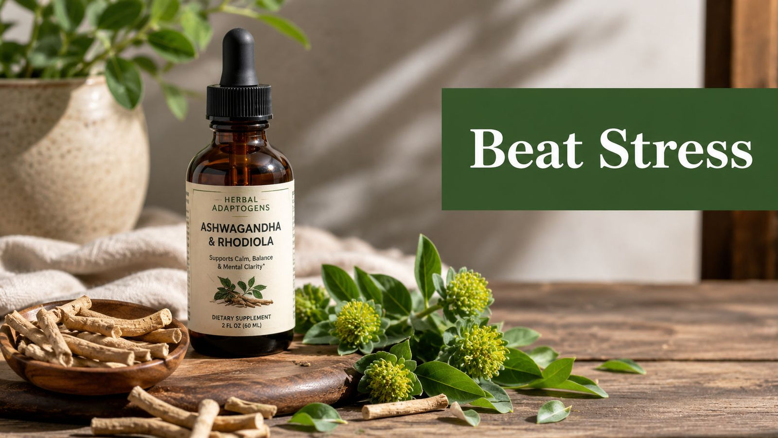 Adrenal Support Supplements: Beat Stress Naturally