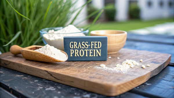 Real Protien The Ultimate Guide to the Best Grass Fed Protein Powder - Peak Performance