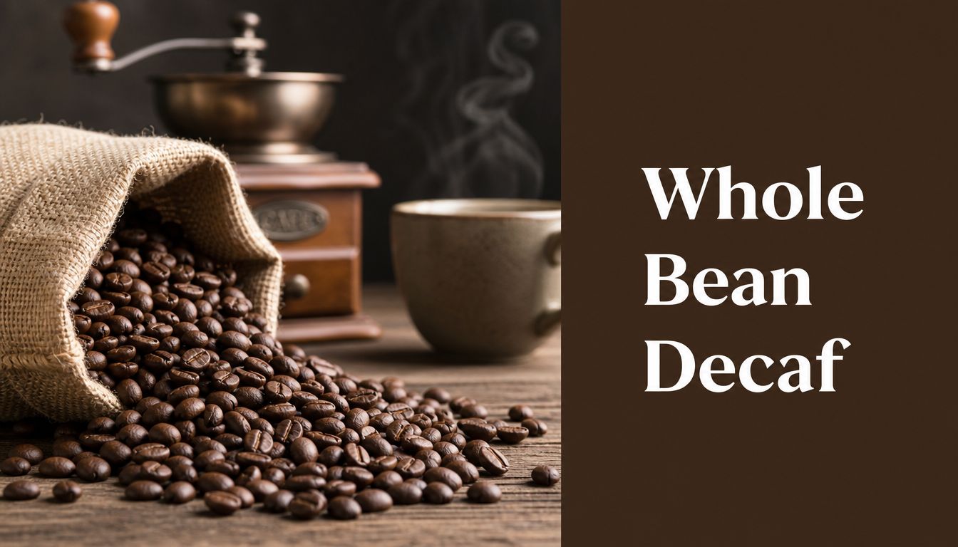 Why Coffee Whole Bean Decaf Tastes Vastly Superior