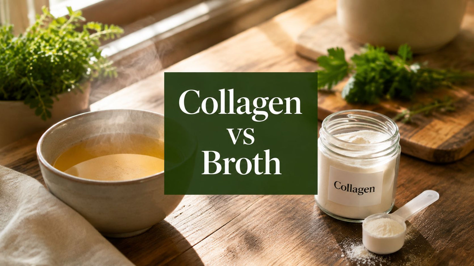 Collagen and Bone Broth: Key Differences for Joints & Skin