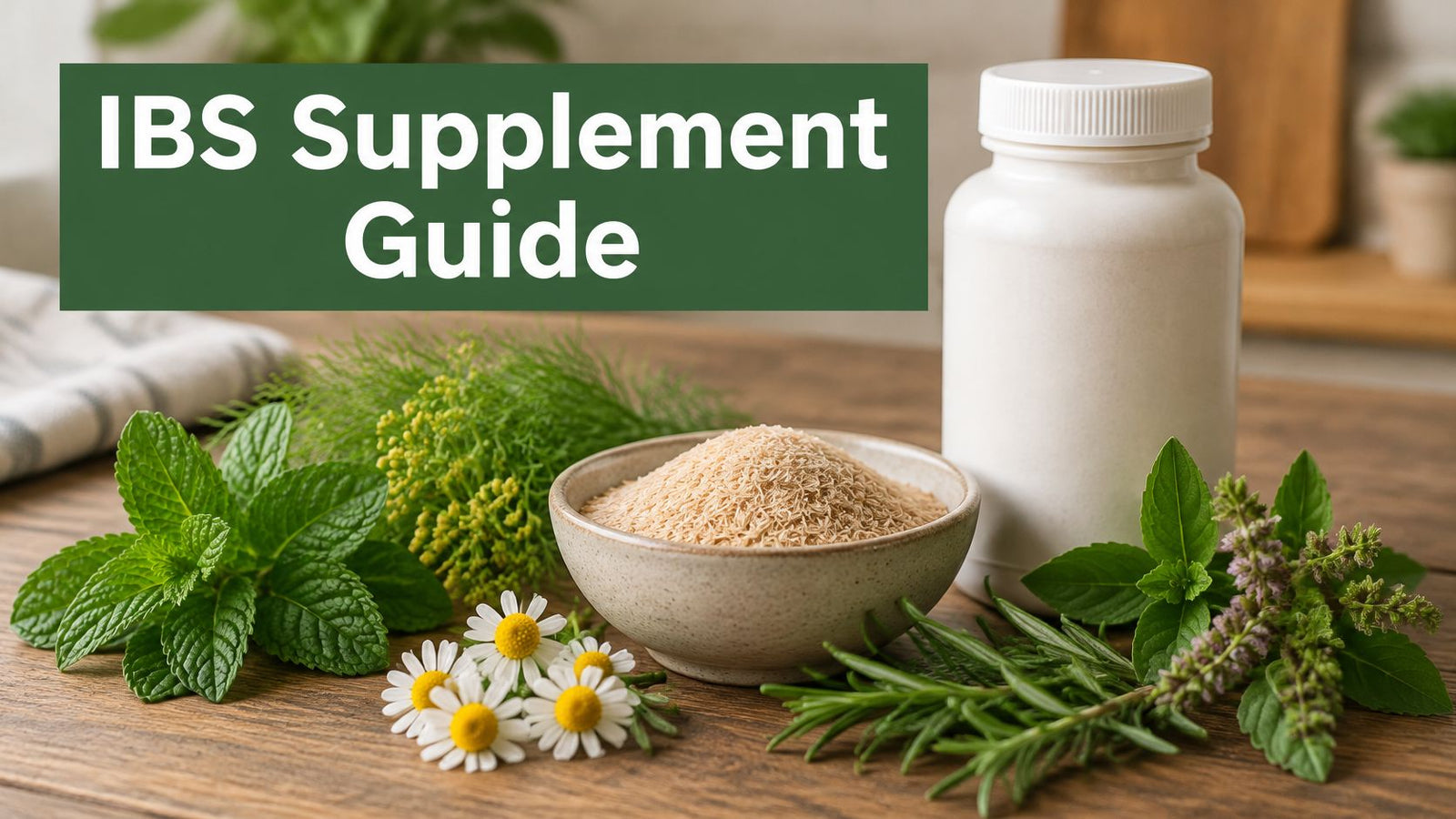 Dietary Supplements for IBS: Top 10 Herb Blend Reasons