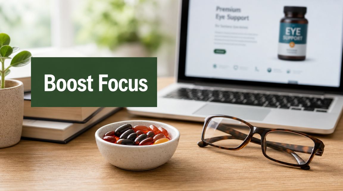 Boost Focus: Best Eye Support Supplements for 2026