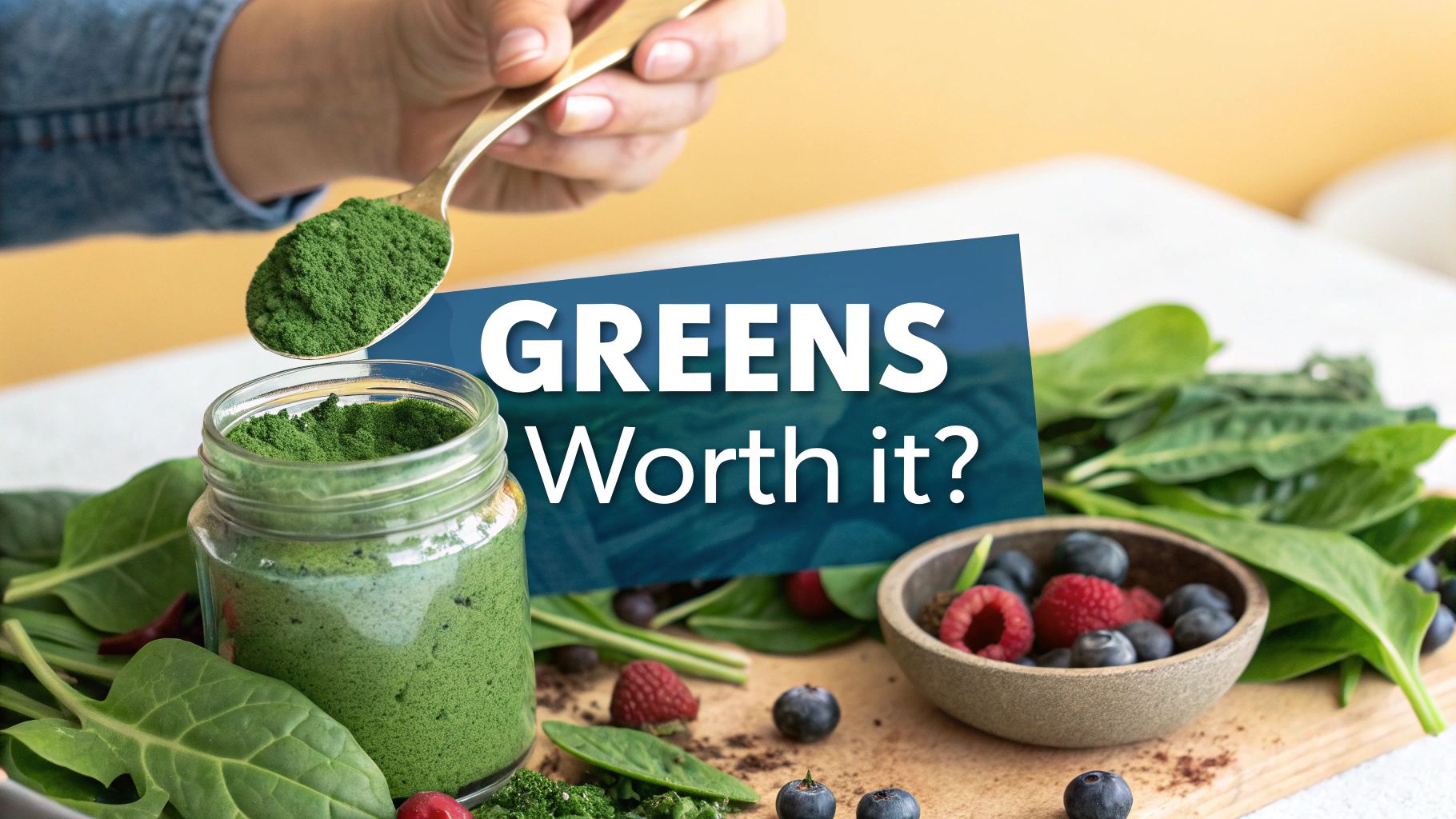 Are Greens Powders Worth It for Your Health?