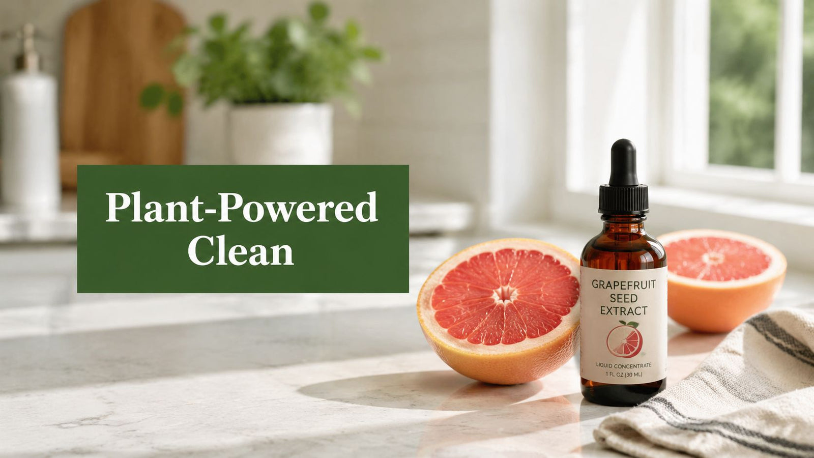 Grapefruit Seed Extract: 5 Green Cleaning Uses