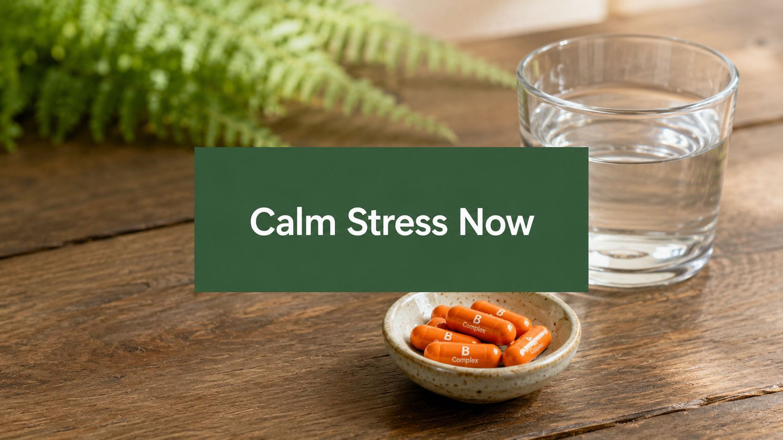 B Complex Capsules: 10 Ways to Calm Stress