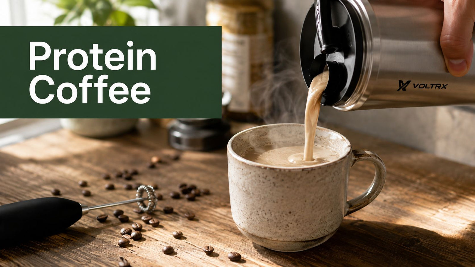 How to Mix Protein Powder with Coffee the Right Way