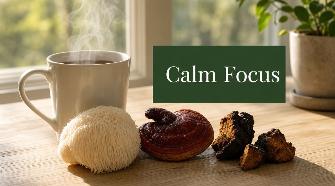 Unlock Calm Focus with Mushroom Coffee K Cups