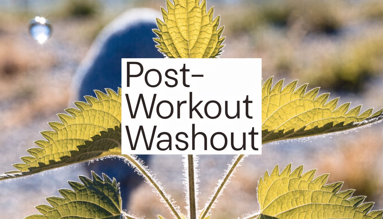 Plant Stinging Nettle: The Athlete's Post-Workout Washout