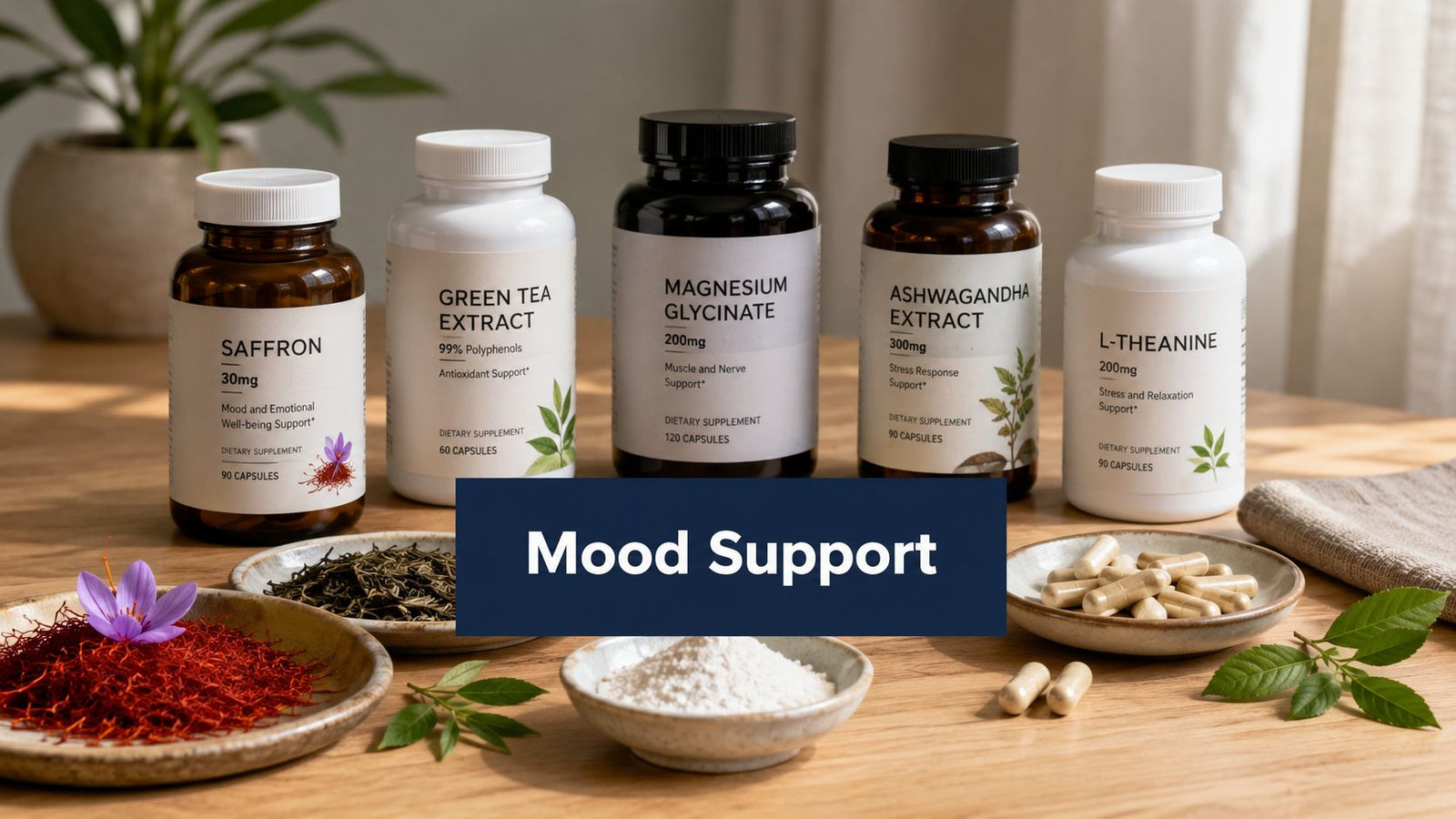 Top Supplements for Mood Support: 5-Ingredient Stack Works