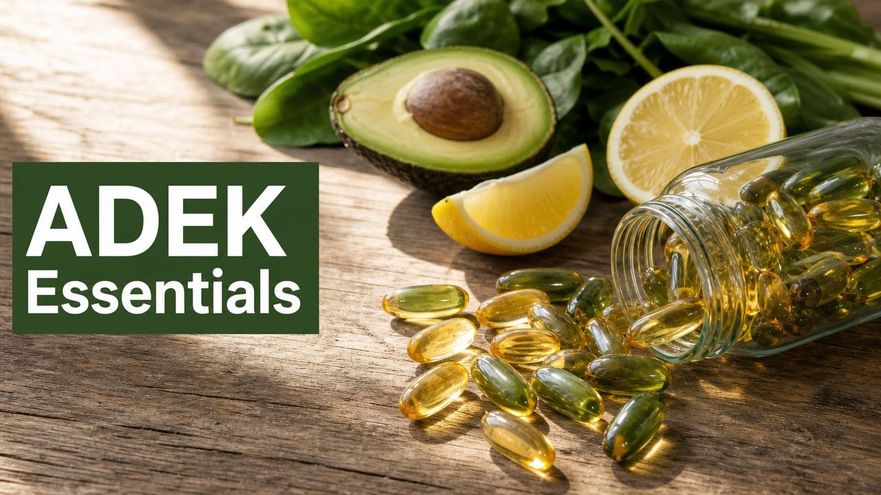 Unlock Health: Your Vitamin a D E K Supplement Guide 2026