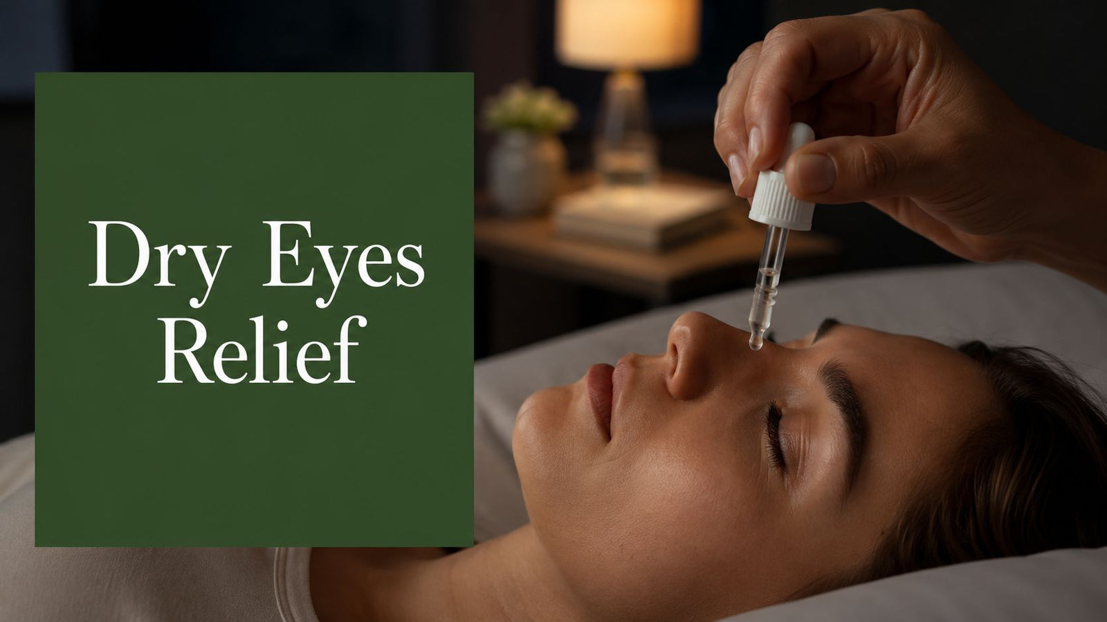 Dry Eyes at Night? Vitamin a Drops Can Help
