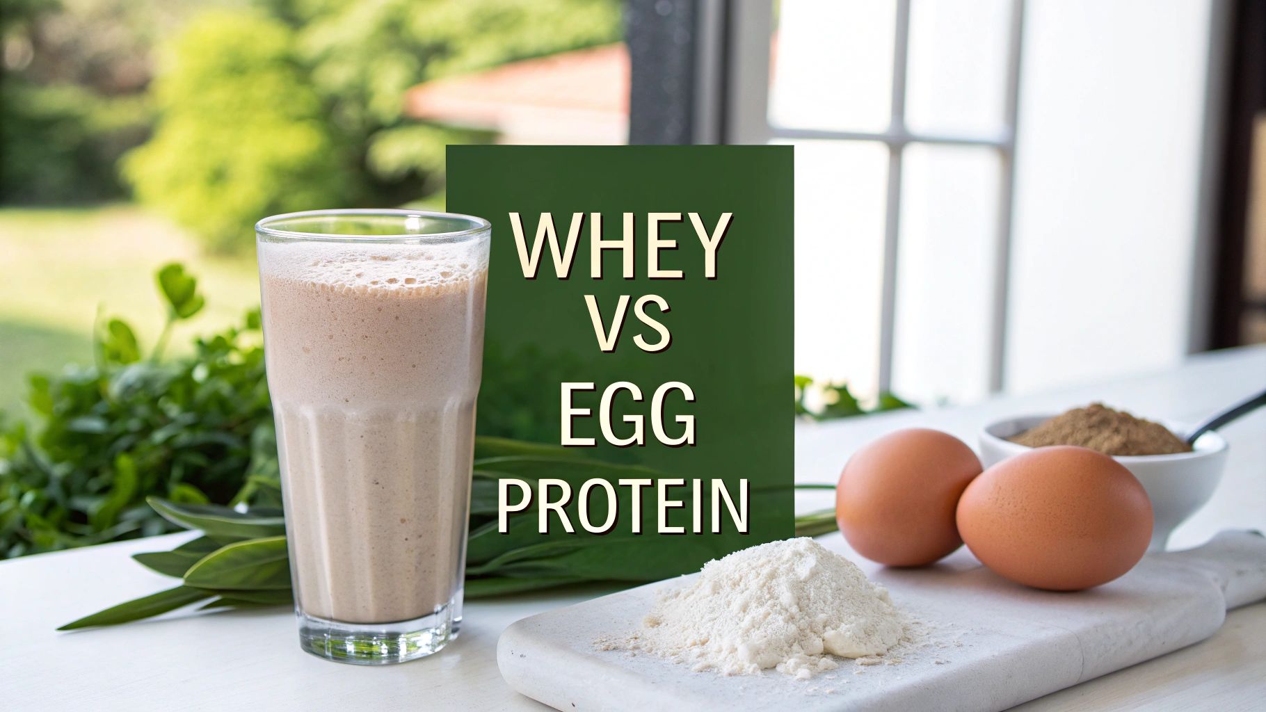 Whey vs Egg Protein An Unbiased Comparison