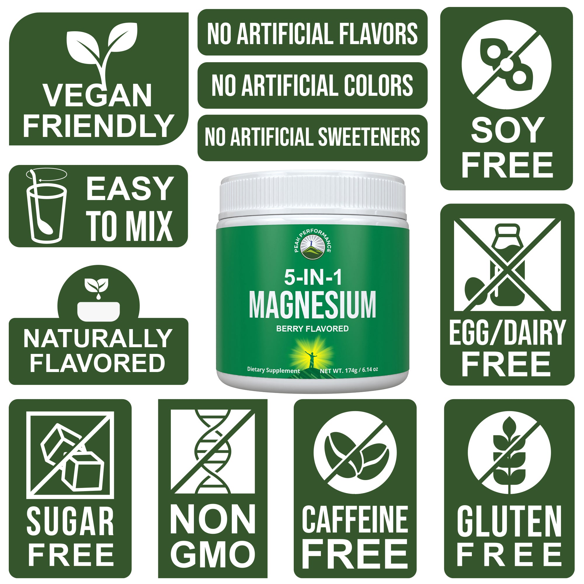 5-in-1 Magnesium Powder