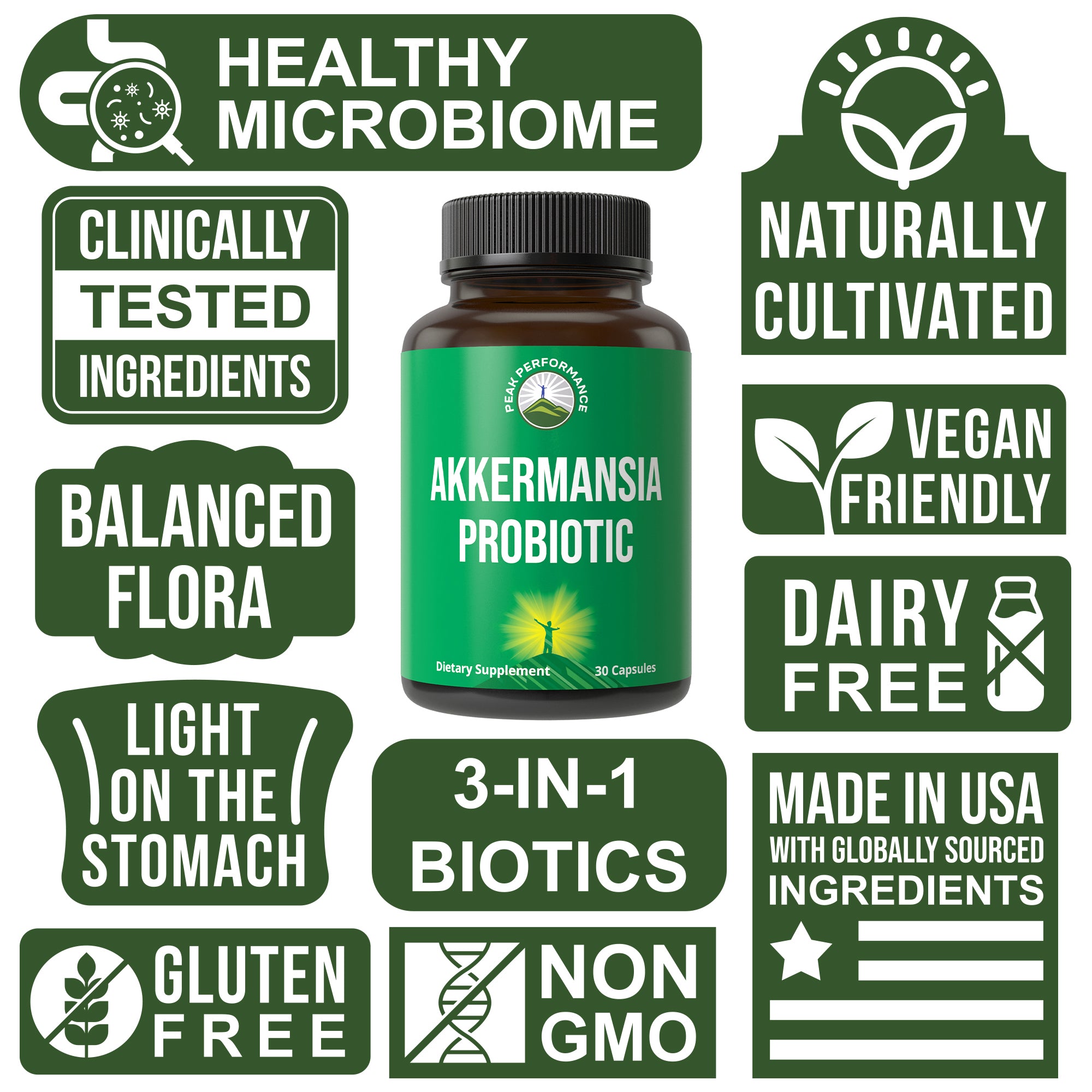Akkermansia Probiotic Capsules