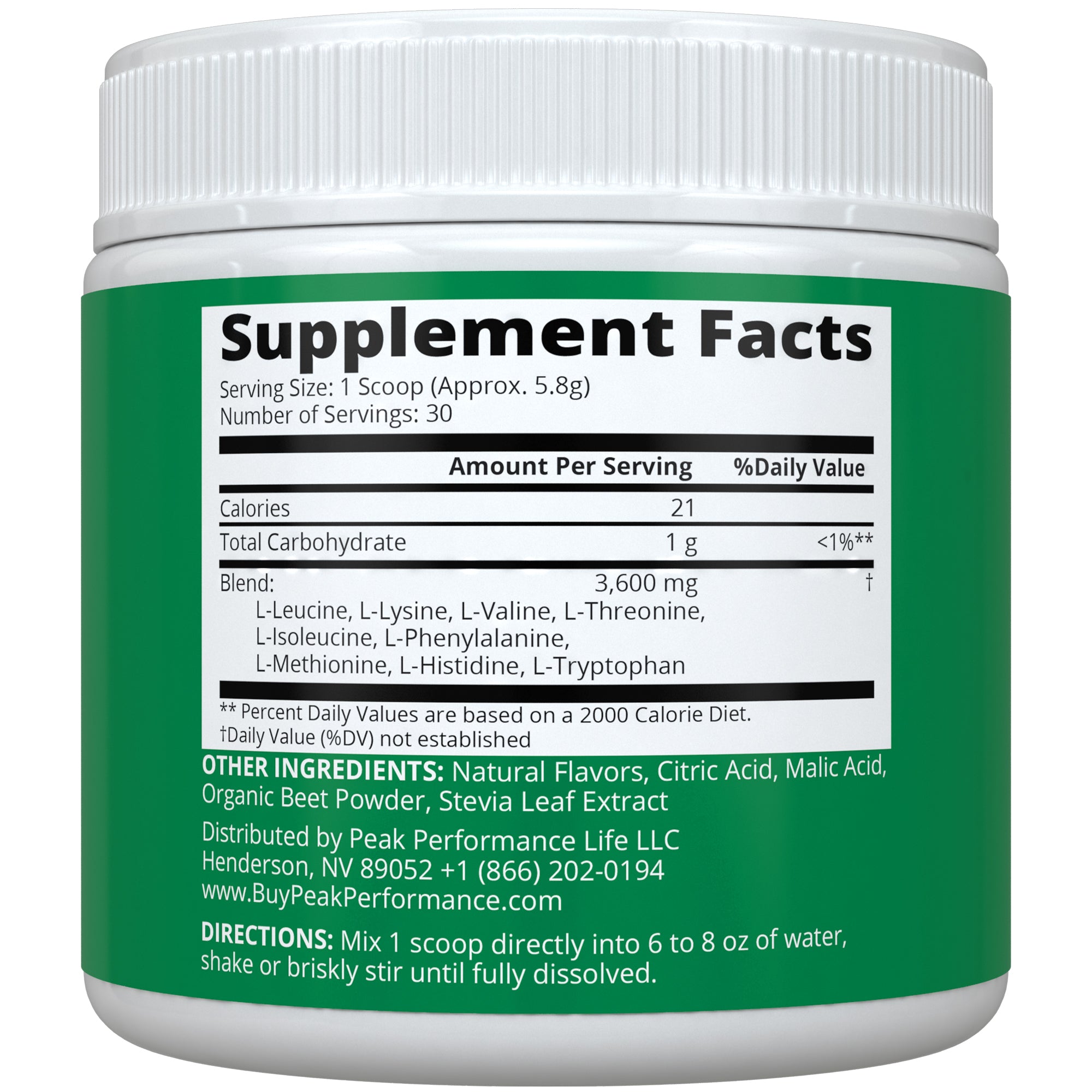 All 9 Essential Amino Acids Powder