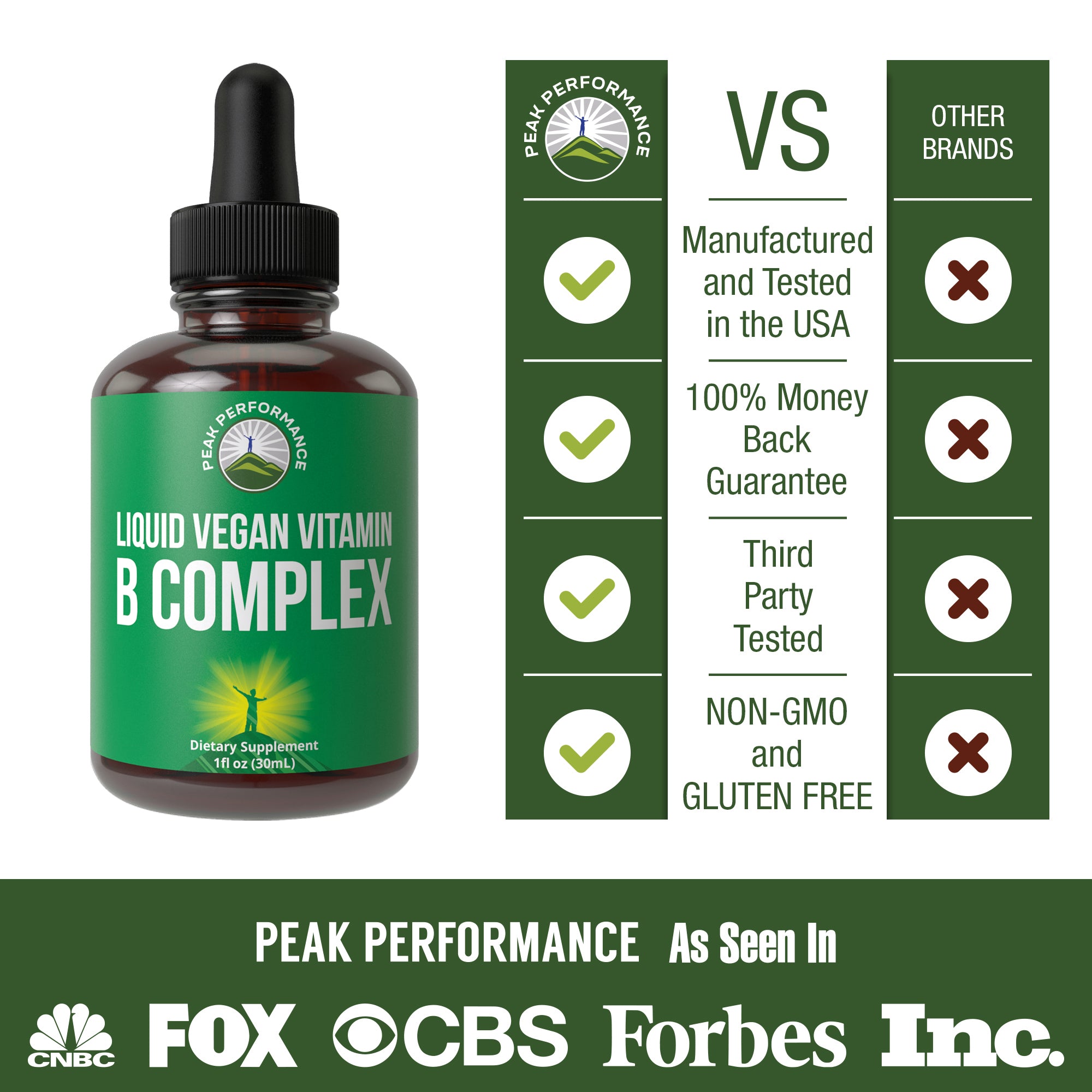 B Complex Liquid Vegan Drops