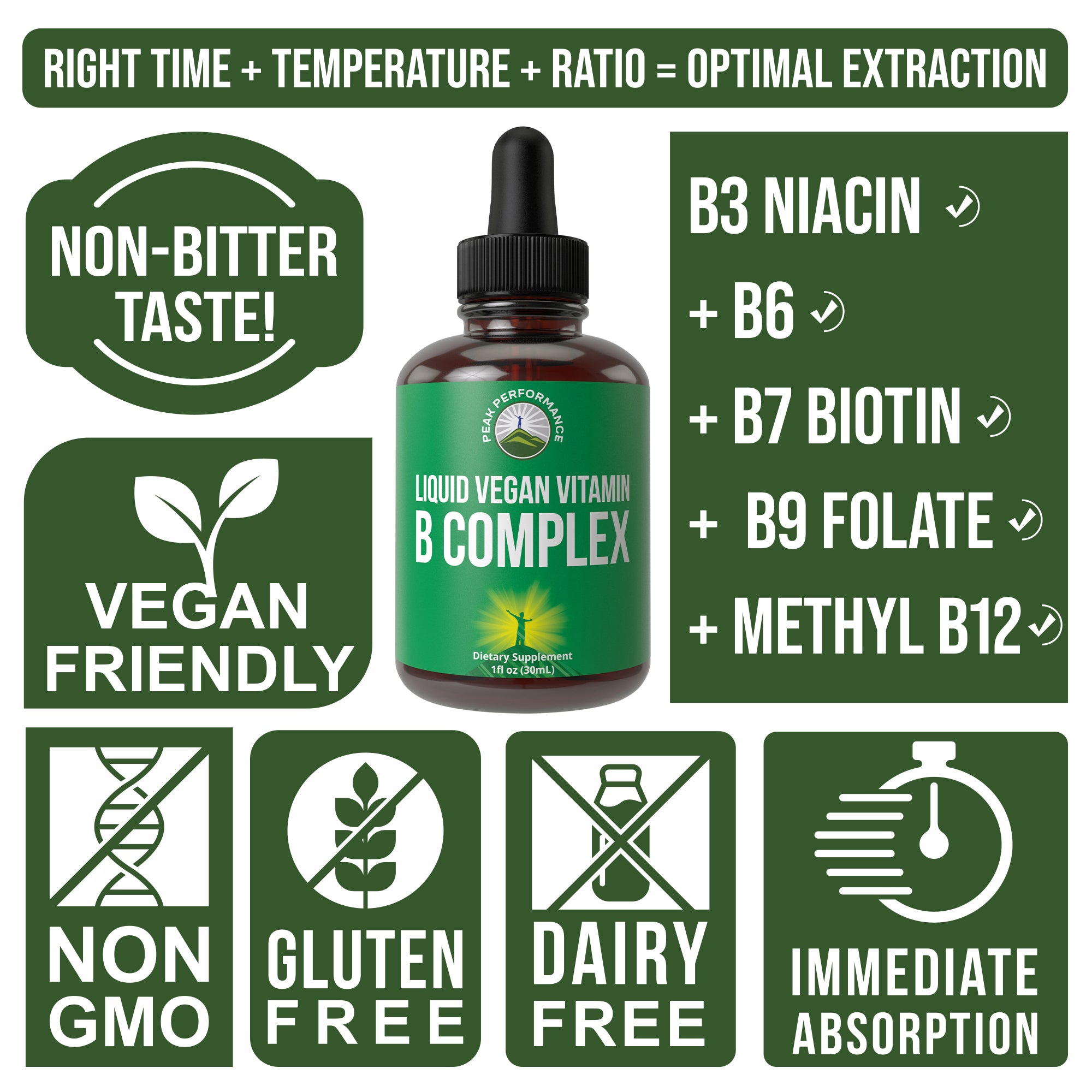 B Complex Liquid Vegan Drops