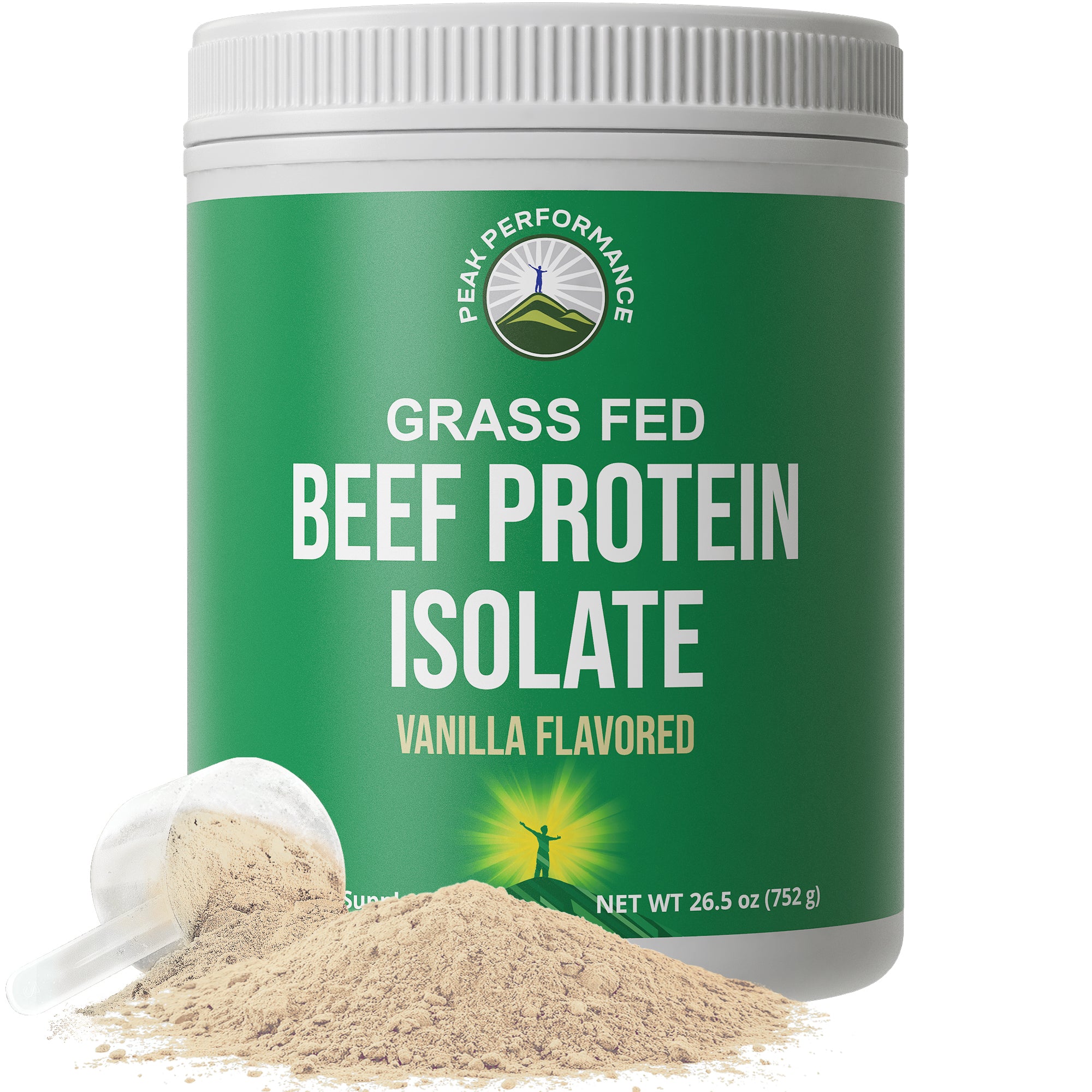 Grass Fed Beef Protein Powder (Vanilla)