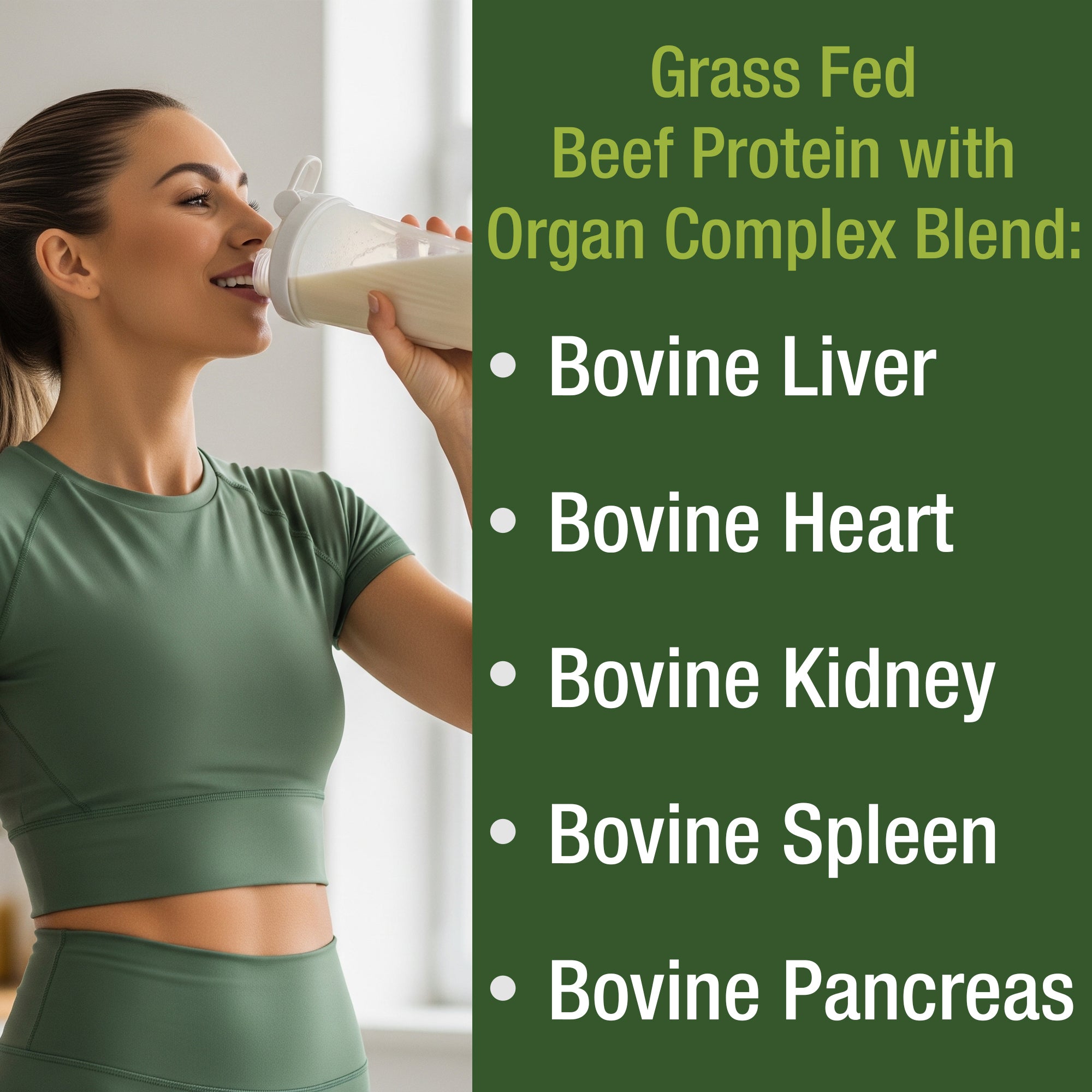 Beef Protein Powder + Organ Complex