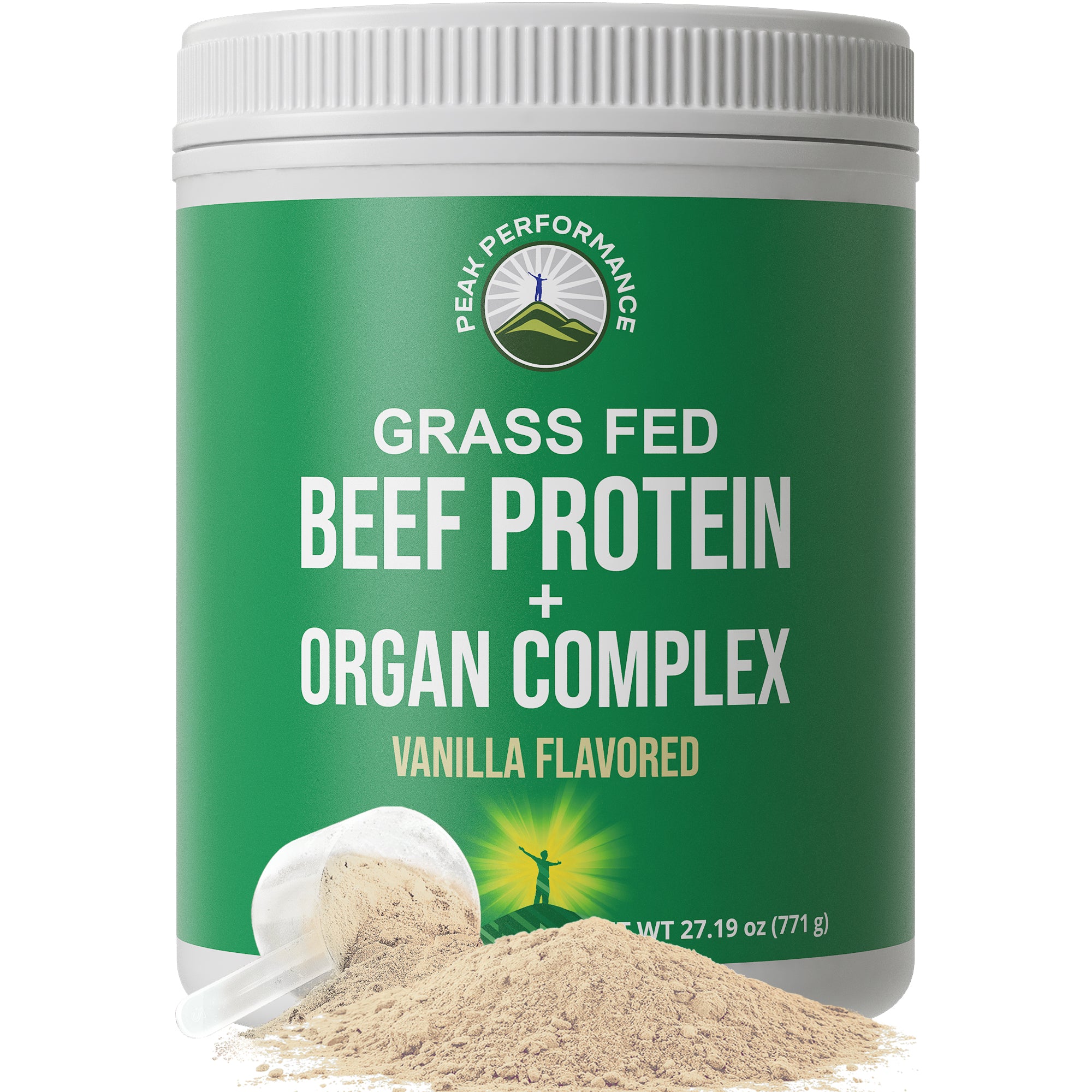 Go Comprex Powder Grass Fed Beef Protein Powder + Organ Complex - Lactose Free Great Tas ...