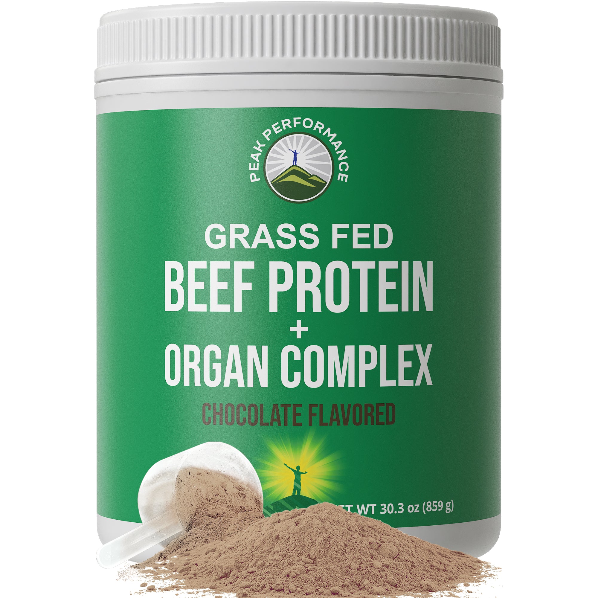 Grass Fed Beef Protein Powder + Organ Complex - Lactose Free Great Tas ...