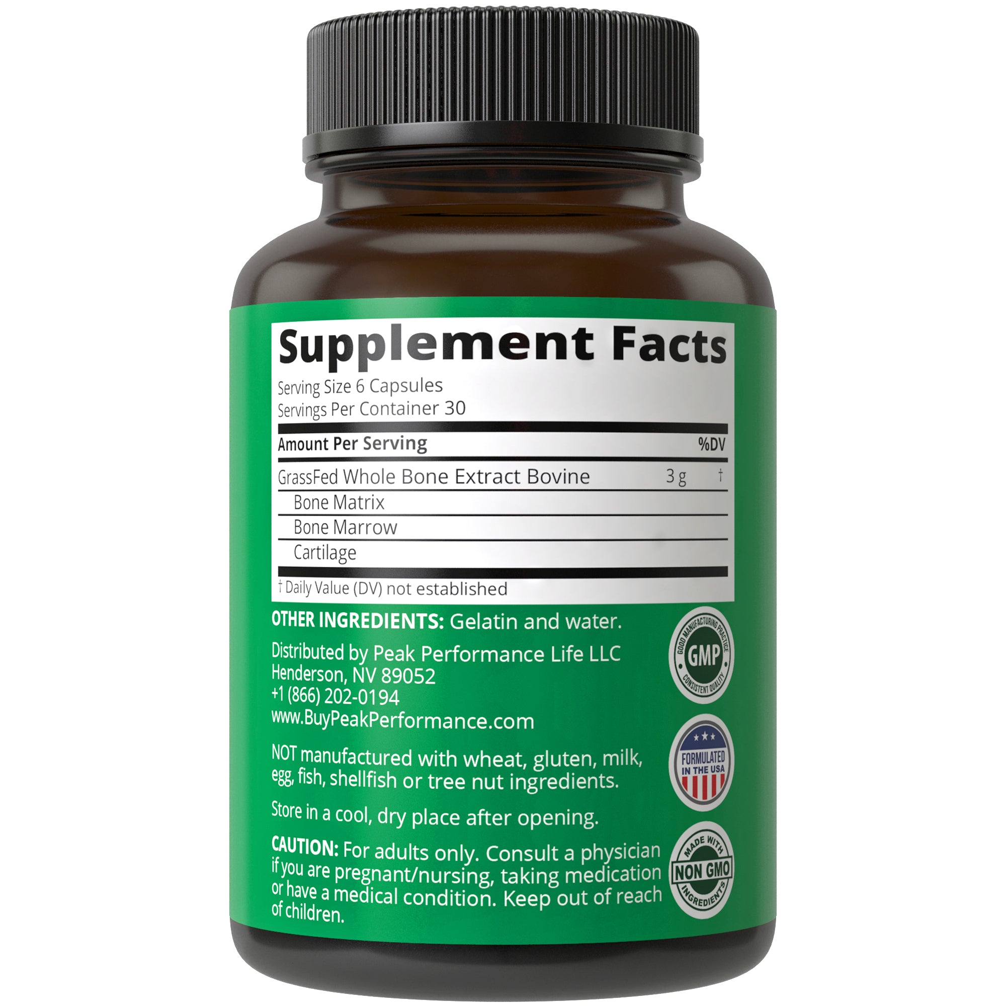 Grass Fed Bone Marrow - Whole Bone Extract