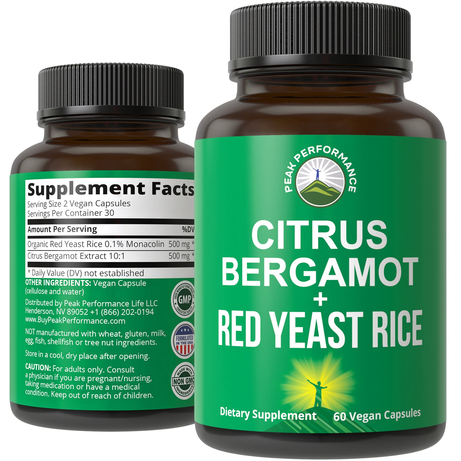Citrus Bergamot + Red Yeast Rice For Cholesterol Support