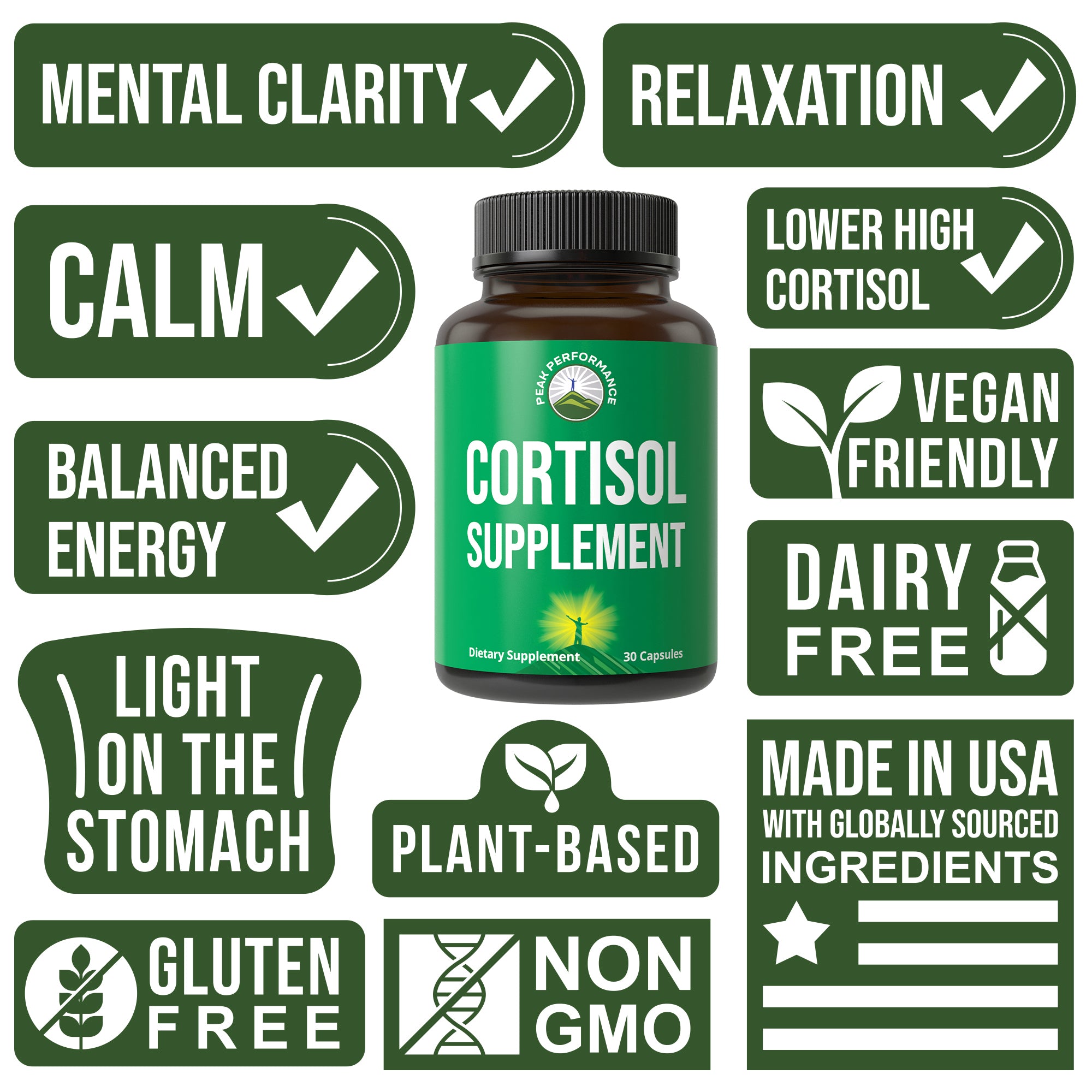 5-in-1 Cortisol Support Capsules