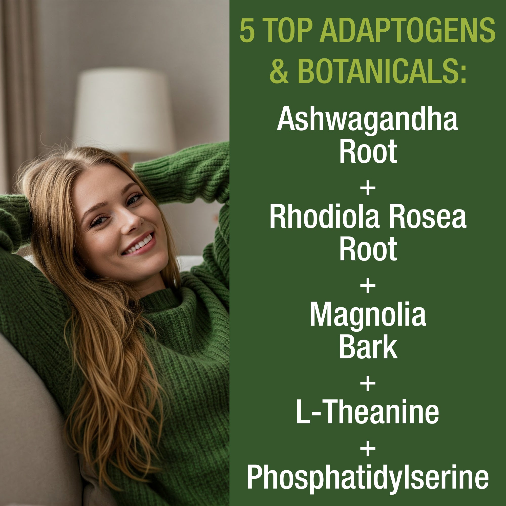 5-in-1 Cortisol Support Capsules