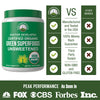 UN-Sweetened Organic Greens Superfood Powder