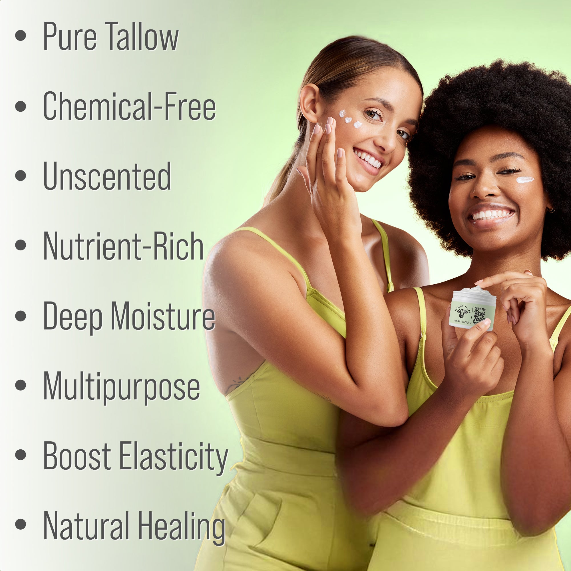 Grass Fed Beef Tallow Moisturizer