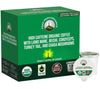 Organic Mushroom Coffee Pods with Lion's Mane, Reishi, Cordyceps, Turkey Tail, and Chaga Mushrooms. High Altitude, Low Acid, Smooth Tasting, Fair Trade, Instant Nootropic Coffee (Medium Roast Ground)