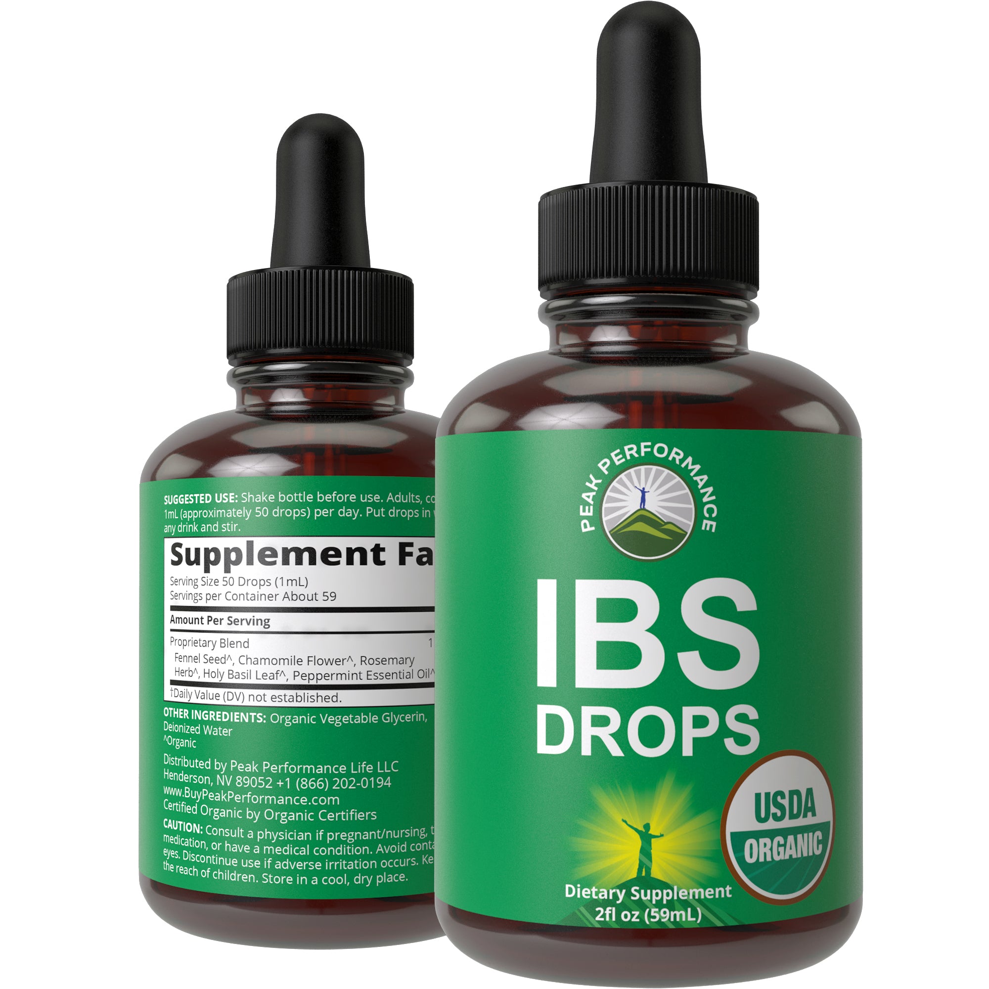 ORGANIC IBS RELIEF DROPS (IRRITABLE BOWEL SUPPORT)