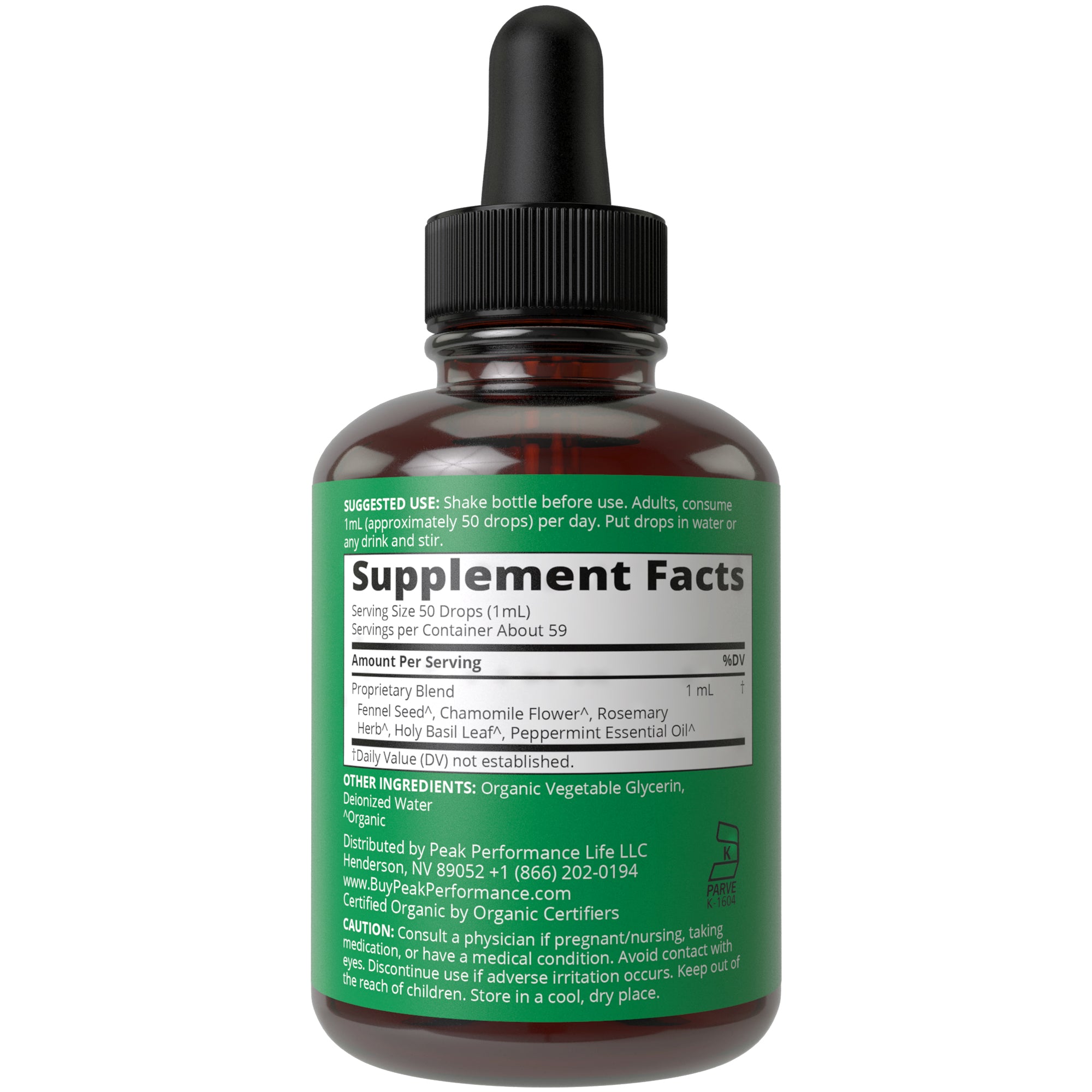 ORGANIC IBS RELIEF DROPS (IRRITABLE BOWEL SUPPORT)