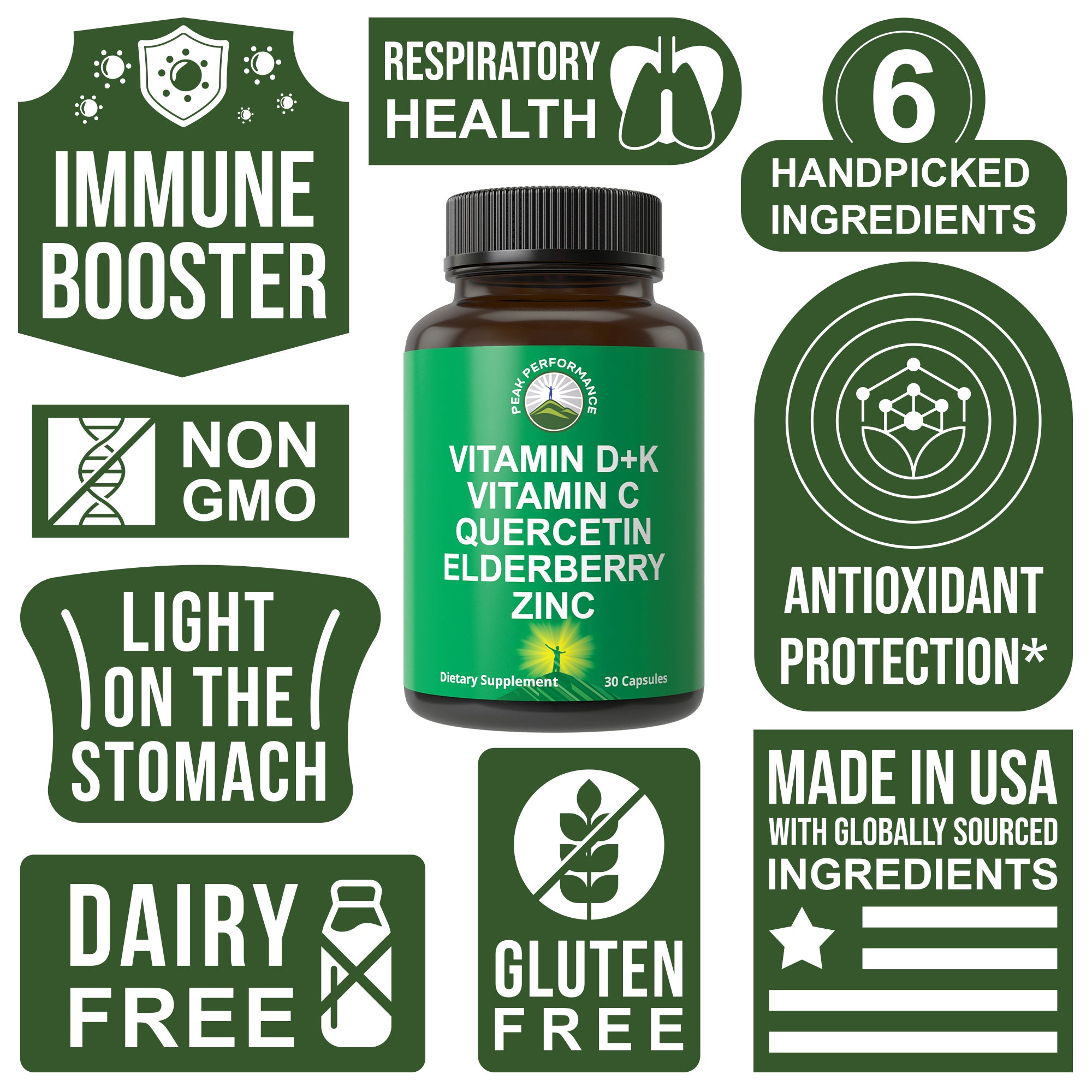 6-in-1 Immune Support Blend Capsules