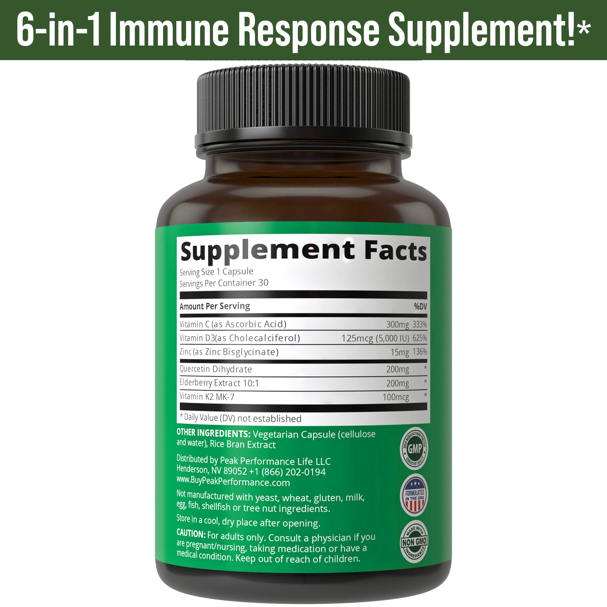 6-in-1 Immune Support Blend Capsules