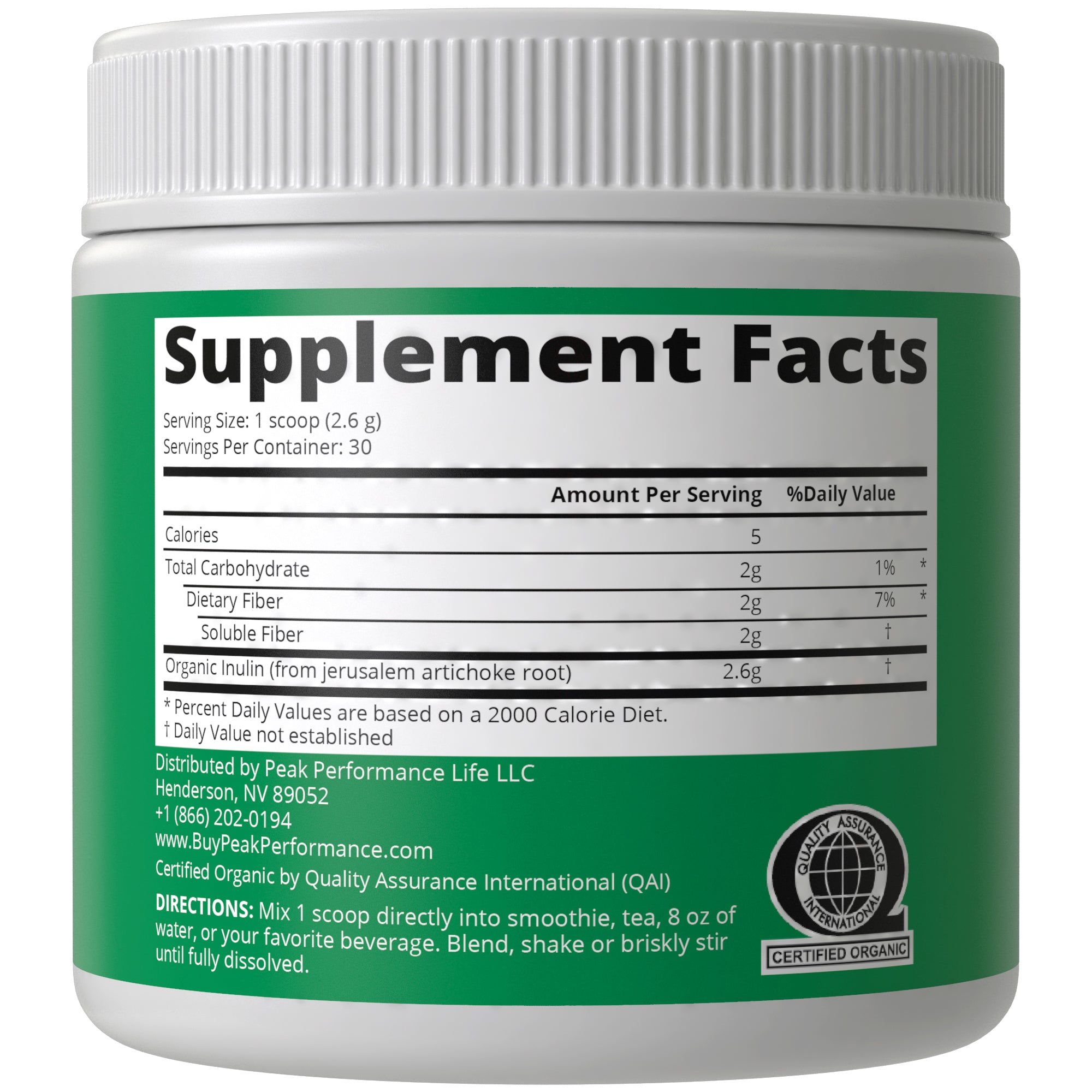 Organic Inulin Powder