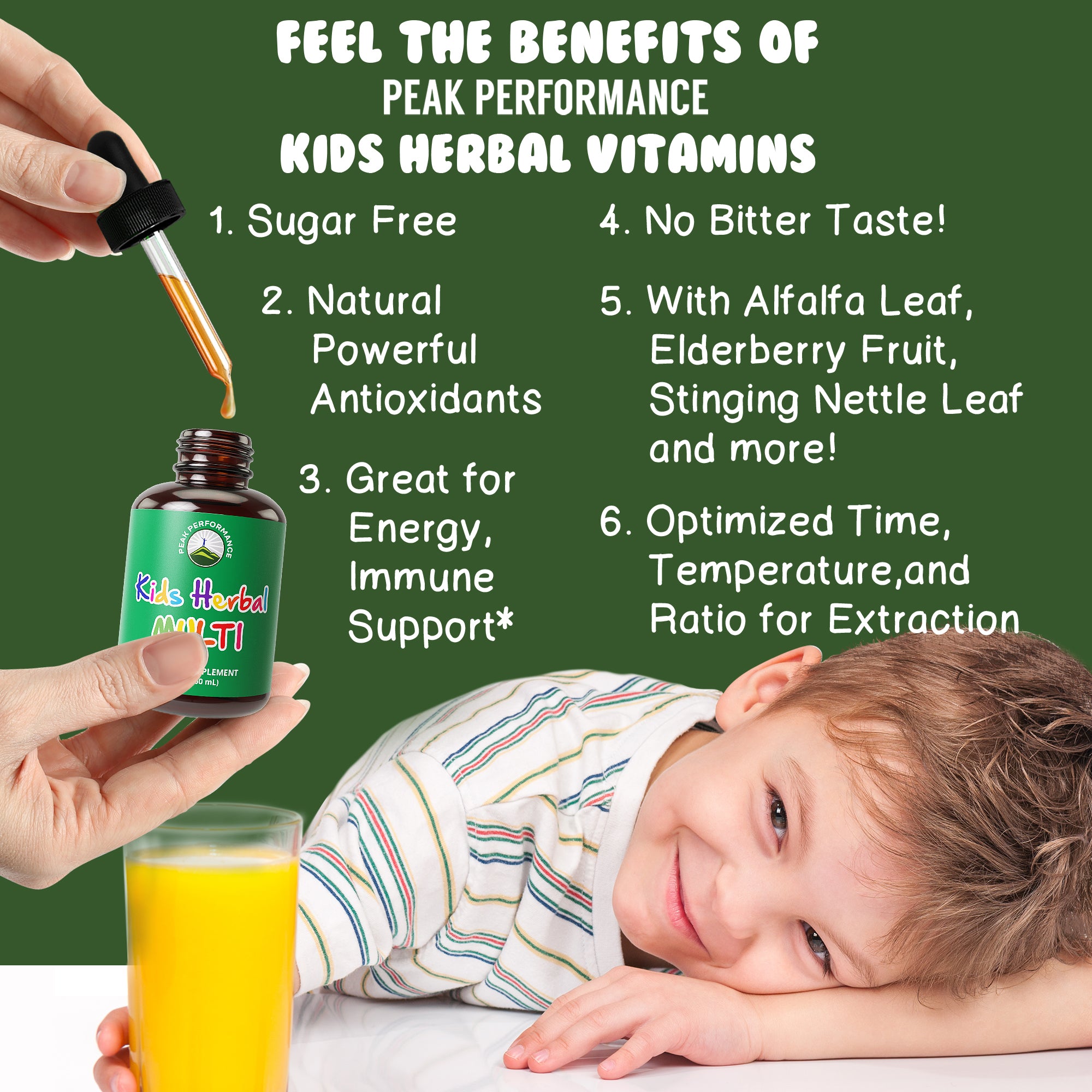 Kids Vitamins - Liquid Kids Multivitamins