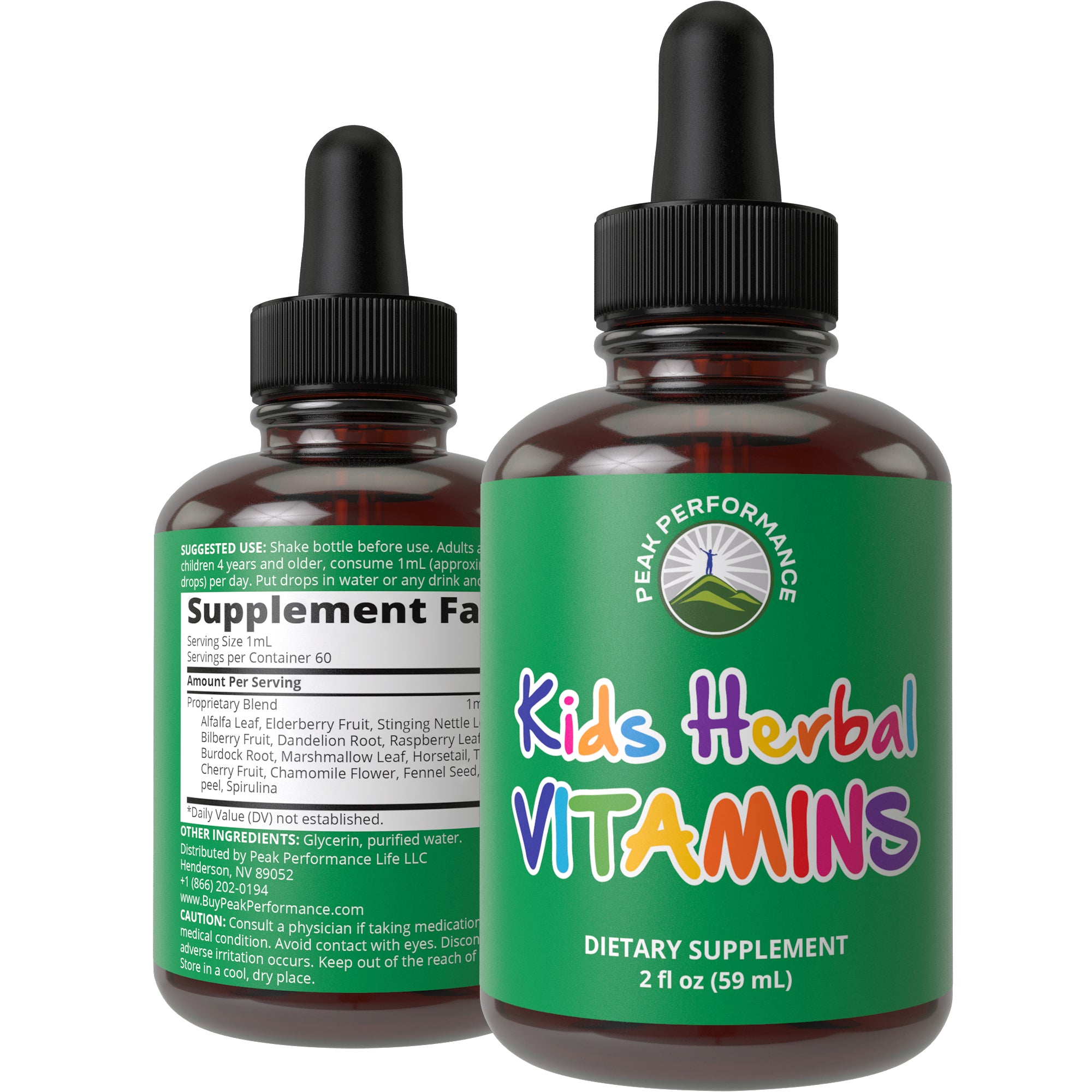 Kids Vitamins - Liquid Kids Multivitamins