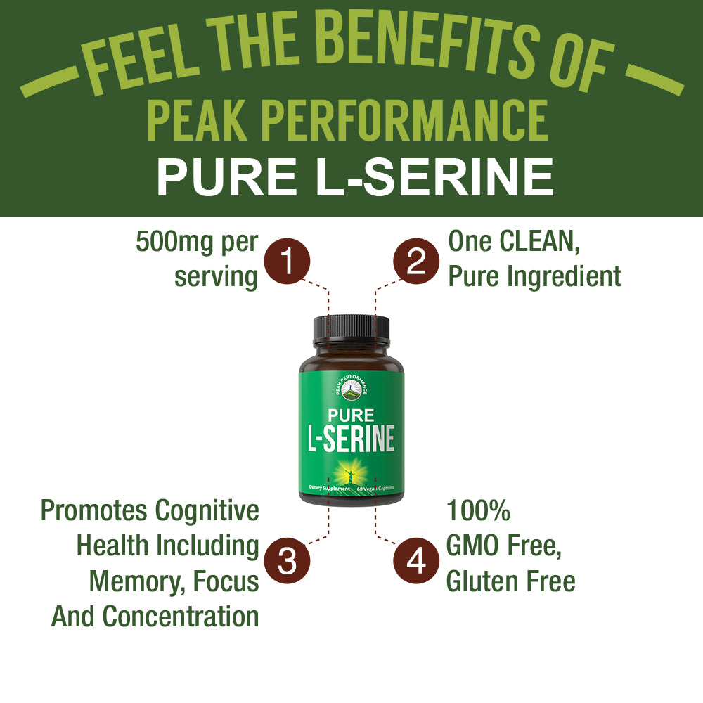 L-Serine Capsules Brain Booster