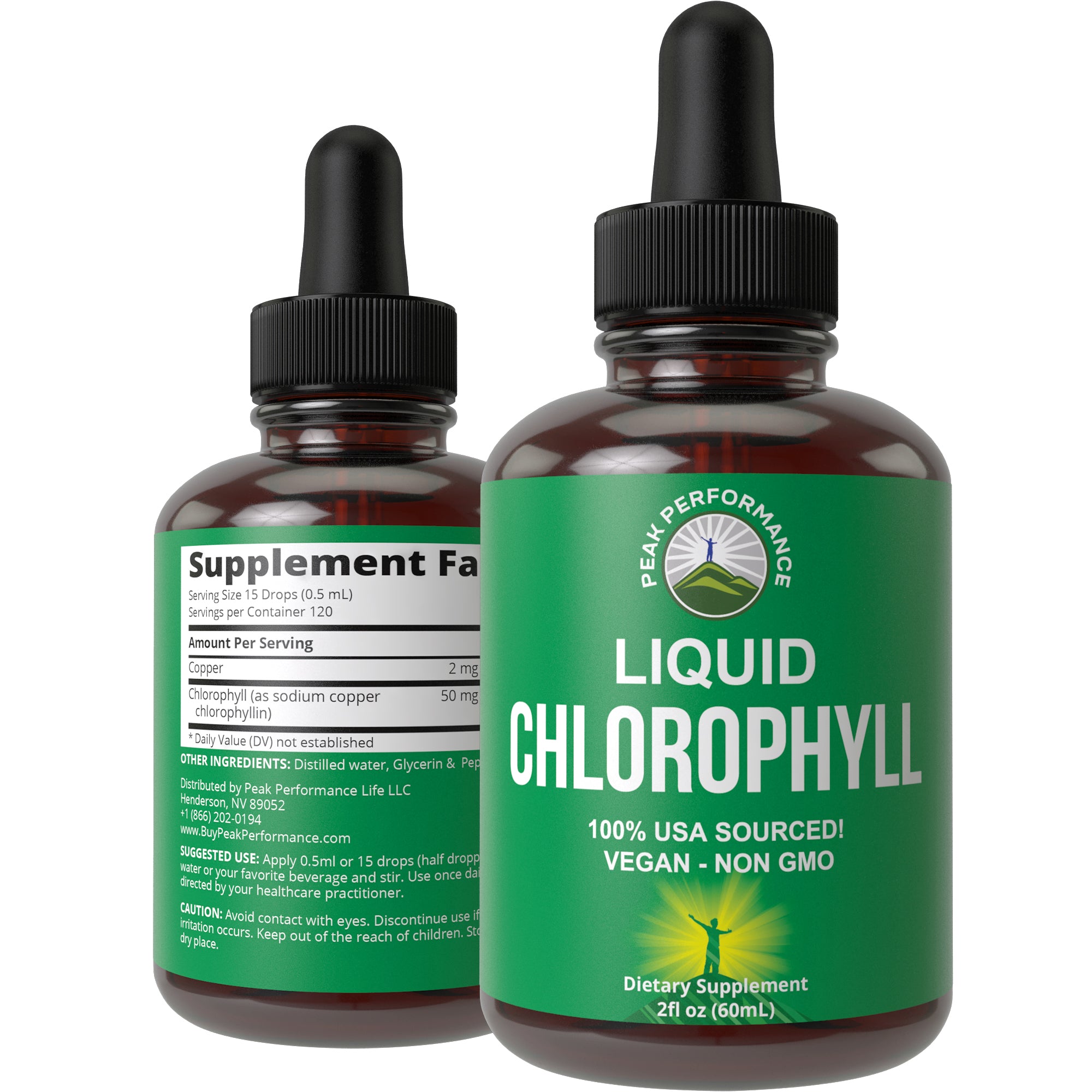 Chlorophyll Liquid Drops