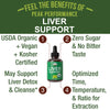 USDA Organic Liver Cleanse Detox & Repair. 6-in-1 Liquid Drops with Organic Milk Thistle, Artichoke Extract, and More. Zero Sugar, Liver Health Support Tincture Supplement Alternative to Capsules
