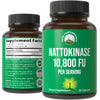 Nattokinase 10800 fu Exact Ingredient and Facility Used in Clinical Study