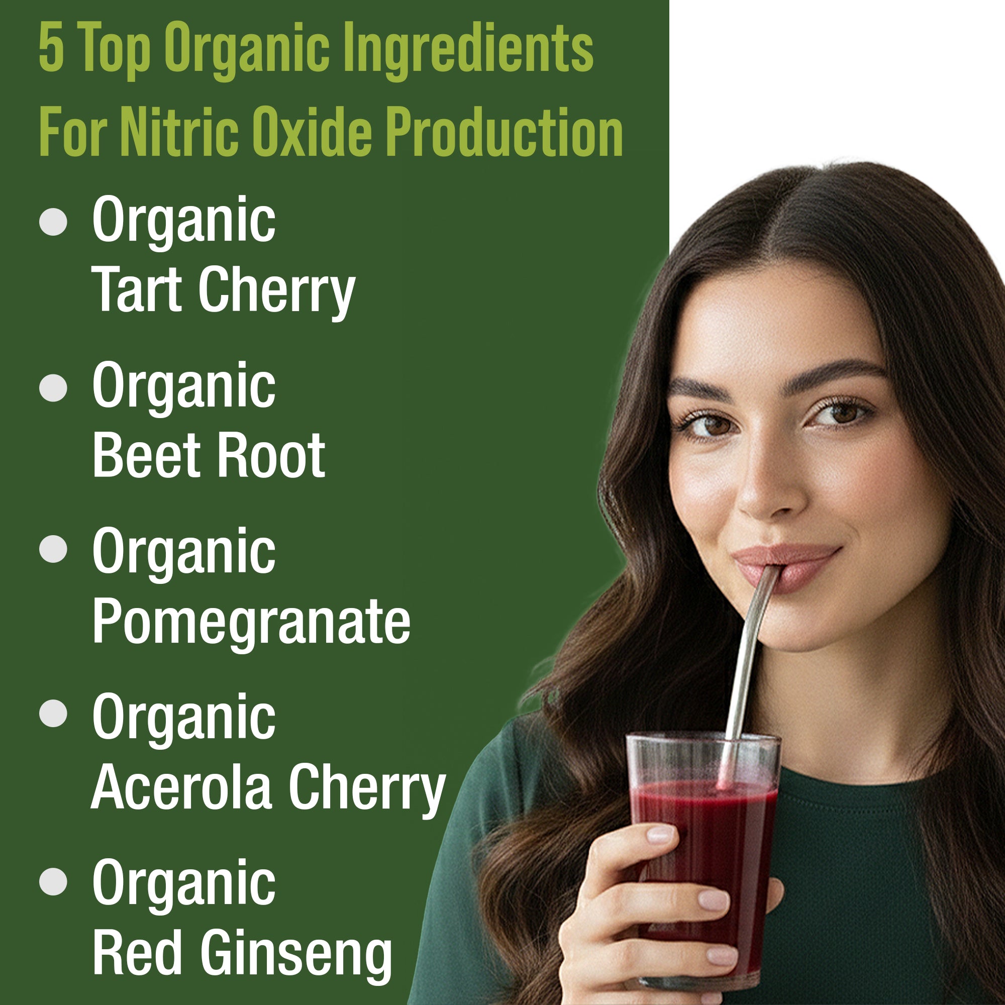 USDA Organic Nitric Oxide Booster Powder