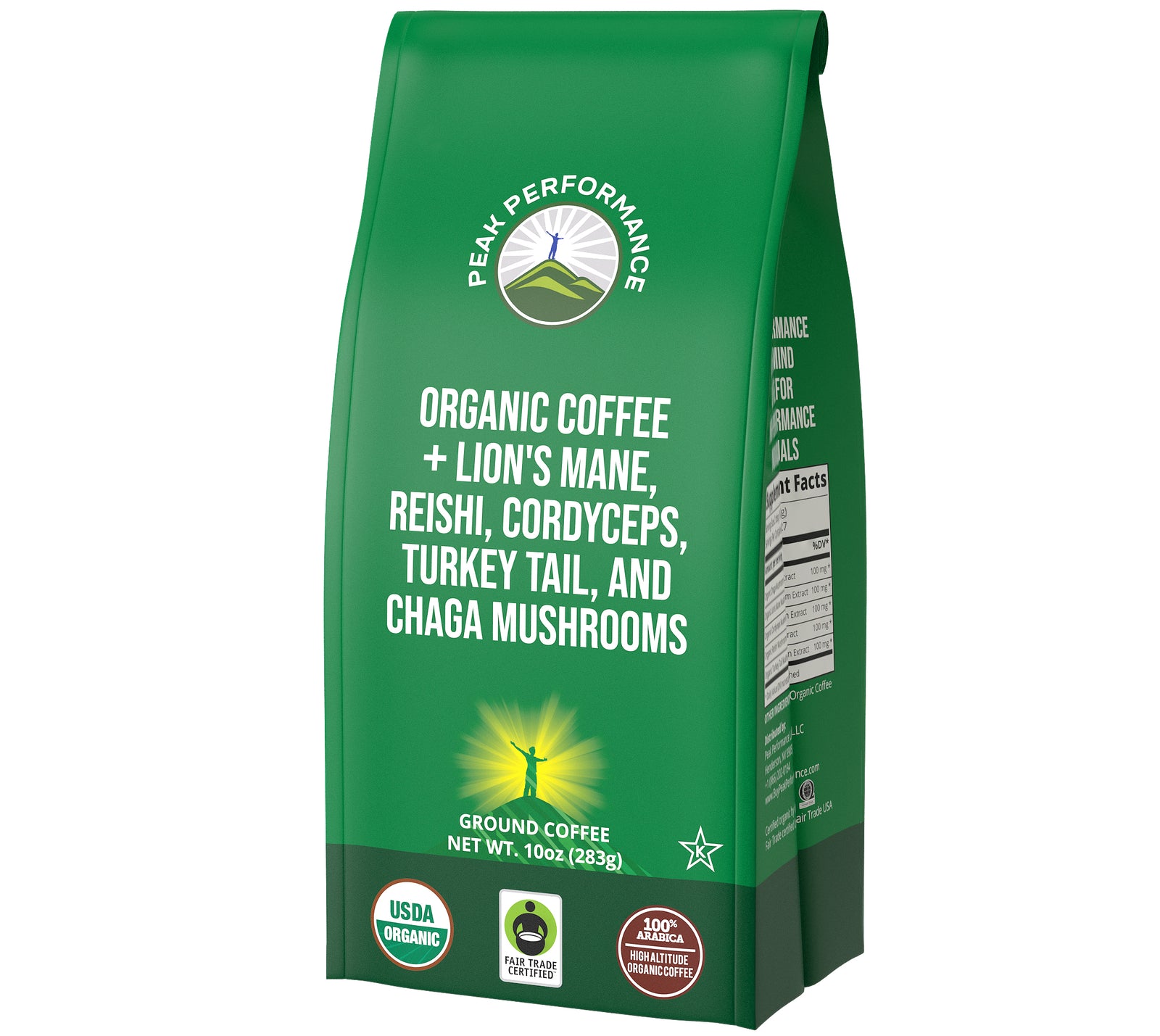Organic Mushroom Coffee (Medium Roast Ground)