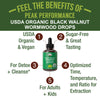 USDA Organic Wormwood, Black Walnut, Clove Detox & Cleanse Drops