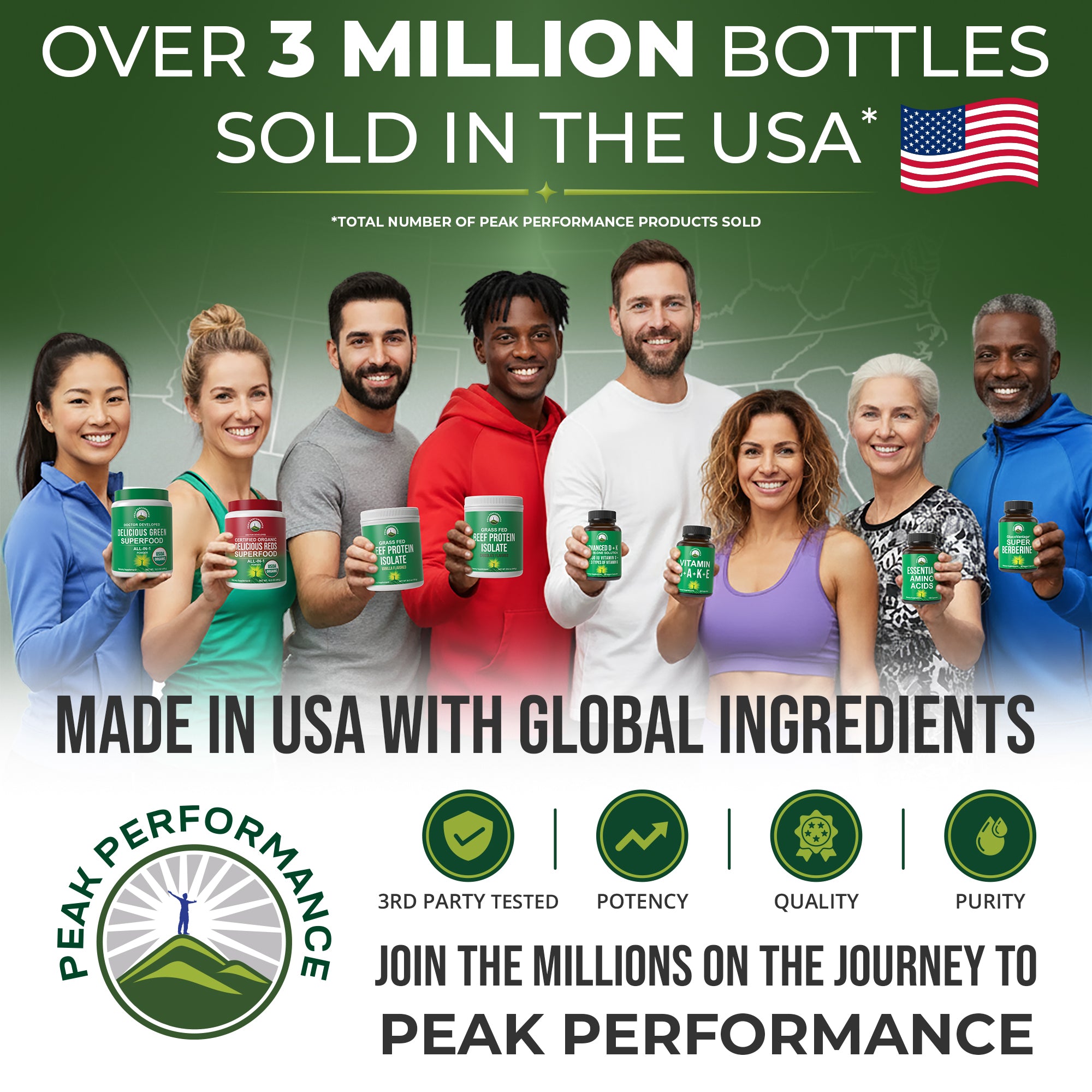 Over 3 Million Sold Made in USA